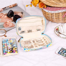 Load image into Gallery viewer, Jewelry Bag Small&lt;br&gt;Blossom Blue
