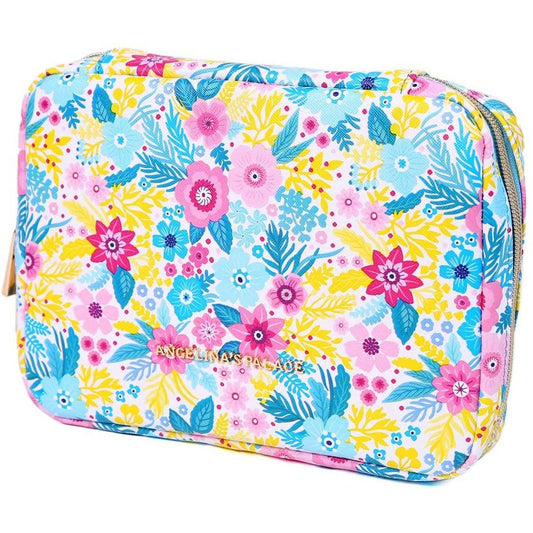 Jewelry Bag Large Blossom Blue