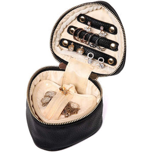 Heart Jewelry Case<br>Black