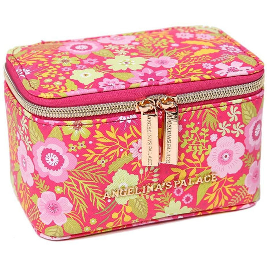 Jewelry Organizer Case Blossom Fuschia