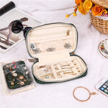 Load image into Gallery viewer, Jewelry Bag Small&lt;br&gt;Deep Evergreen
