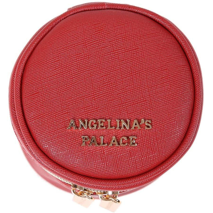 Round Jewelry Case Brandy