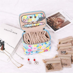 Jewelry Organizer Case<br>Blossom Blue