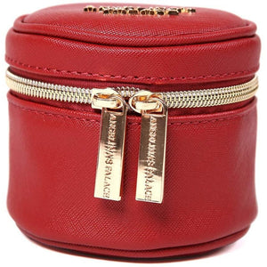 Round Jewelry Case<br>Brandy