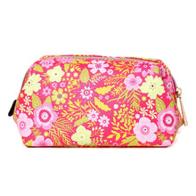 Load image into Gallery viewer, Makeup Bag&lt;br&gt;Blossom Fuschia
