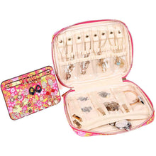 Load image into Gallery viewer, Jewelry Bag Large&lt;br&gt;Blossom Fuschia
