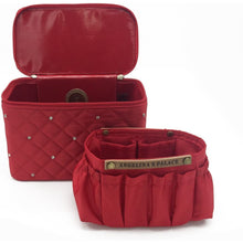 Load image into Gallery viewer, Kemi Makeup Case&lt;br&gt;Diamond Red
