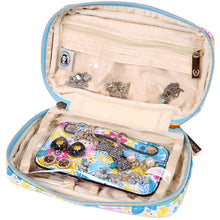 Load image into Gallery viewer, Jewelry Bag Small&lt;br&gt;Blossom Blue
