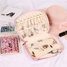 Load image into Gallery viewer, Jewelry Bag Large&lt;br&gt;Blossom Pink
