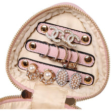 Load image into Gallery viewer, Heart Jewelry Case&lt;br&gt;Jelly Pink
