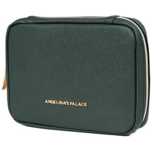Load image into Gallery viewer, Jewelry Bag Large&lt;br&gt;Deep Evergreen
