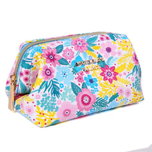 Load image into Gallery viewer, Makeup Bag&lt;br&gt;Blossom Blue
