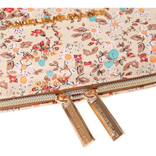 Load image into Gallery viewer, Jewelry Bag Large&lt;br&gt;Blossom Tan
