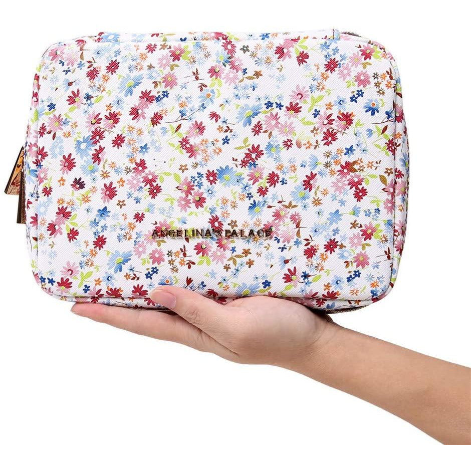 Jewelry Bag Large Blossom Wine