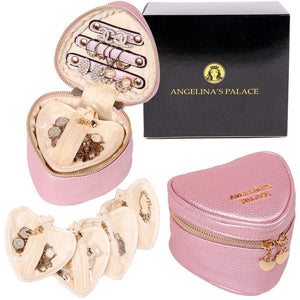 Heart Jewelry Case<br>Rose Pink