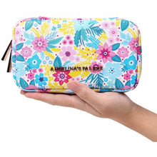 Load image into Gallery viewer, Jewelry Bag Small&lt;br&gt;Blossom Blue
