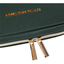 Load image into Gallery viewer, Jewelry Bag Large&lt;br&gt;Deep Evergreen
