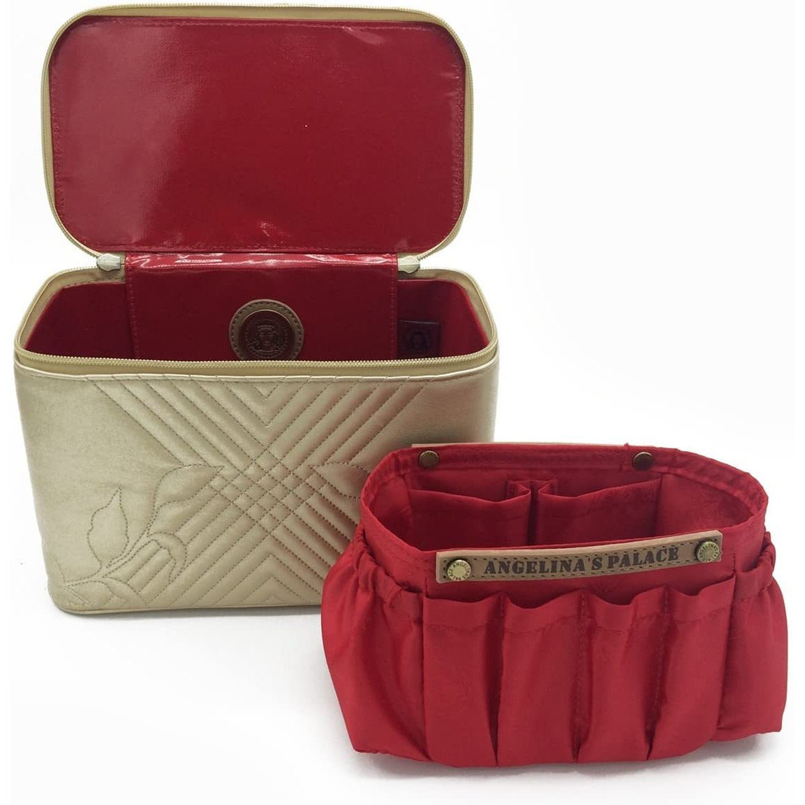Kemi Makeup Case Memory Gold