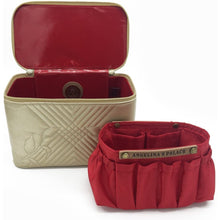 Load image into Gallery viewer, Kemi Makeup Case&lt;br&gt;Memory Gold
