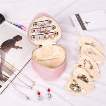 Load image into Gallery viewer, Heart Jewelry Case&lt;br&gt;Rose Pink

