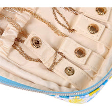 Load image into Gallery viewer, Jewelry Bag Small&lt;br&gt;Blossom Blue
