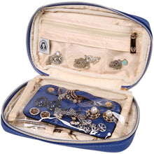 Load image into Gallery viewer, Jewelry Bag Small&lt;br&gt;Dark Chambray
