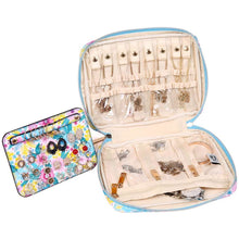 Load image into Gallery viewer, Jewelry Bag Large&lt;br&gt;Blossom Blue
