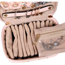 Load image into Gallery viewer, Jewelry Organizer Case&lt;br&gt;Soft Pink
