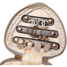 Load image into Gallery viewer, Heart Jewelry Case&lt;br&gt;Pewter

