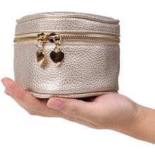 Load image into Gallery viewer, Heart Jewelry Case&lt;br&gt;Champagne
