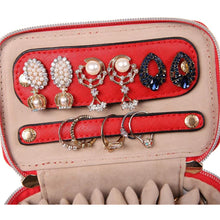 Load image into Gallery viewer, Jewelry Organizer Case&lt;br&gt;Bright Red
