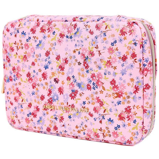Jewelry Bag Large Blossom Pink