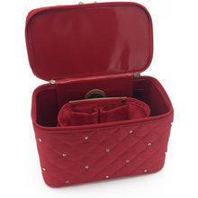 Load image into Gallery viewer, Kemi Makeup Case&lt;br&gt;Diamond Red
