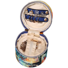 Load image into Gallery viewer, Round Jewelry Case&lt;br&gt;Hastat
