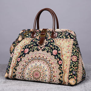 Mary Poppins Carpet Bag<br>Oriental Navy