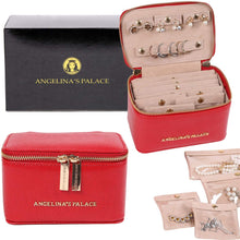 Load image into Gallery viewer, Jewelry Organizer Case&lt;br&gt;Red
