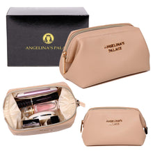 Load image into Gallery viewer, Makeup Bag&lt;br&gt;Light Fawn
