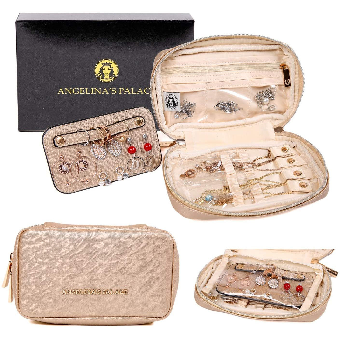 Jewelry Bag Small Champagne