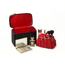 Load image into Gallery viewer, Kemi Makeup Case&lt;br&gt;Diamond Black
