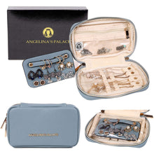 Load image into Gallery viewer, Jewelry Bag Small&lt;br&gt;Pearl Blue
