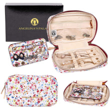 Load image into Gallery viewer, Jewelry Bag Small&lt;br&gt;Blossom Wine
