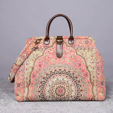 Load image into Gallery viewer, Mary Poppins Carpet Bag&lt;br&gt;Oriental Pink
