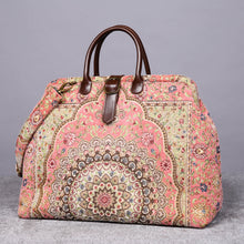 Load image into Gallery viewer, Mary Poppins Carpet Bag&lt;br&gt;Oriental Pink
