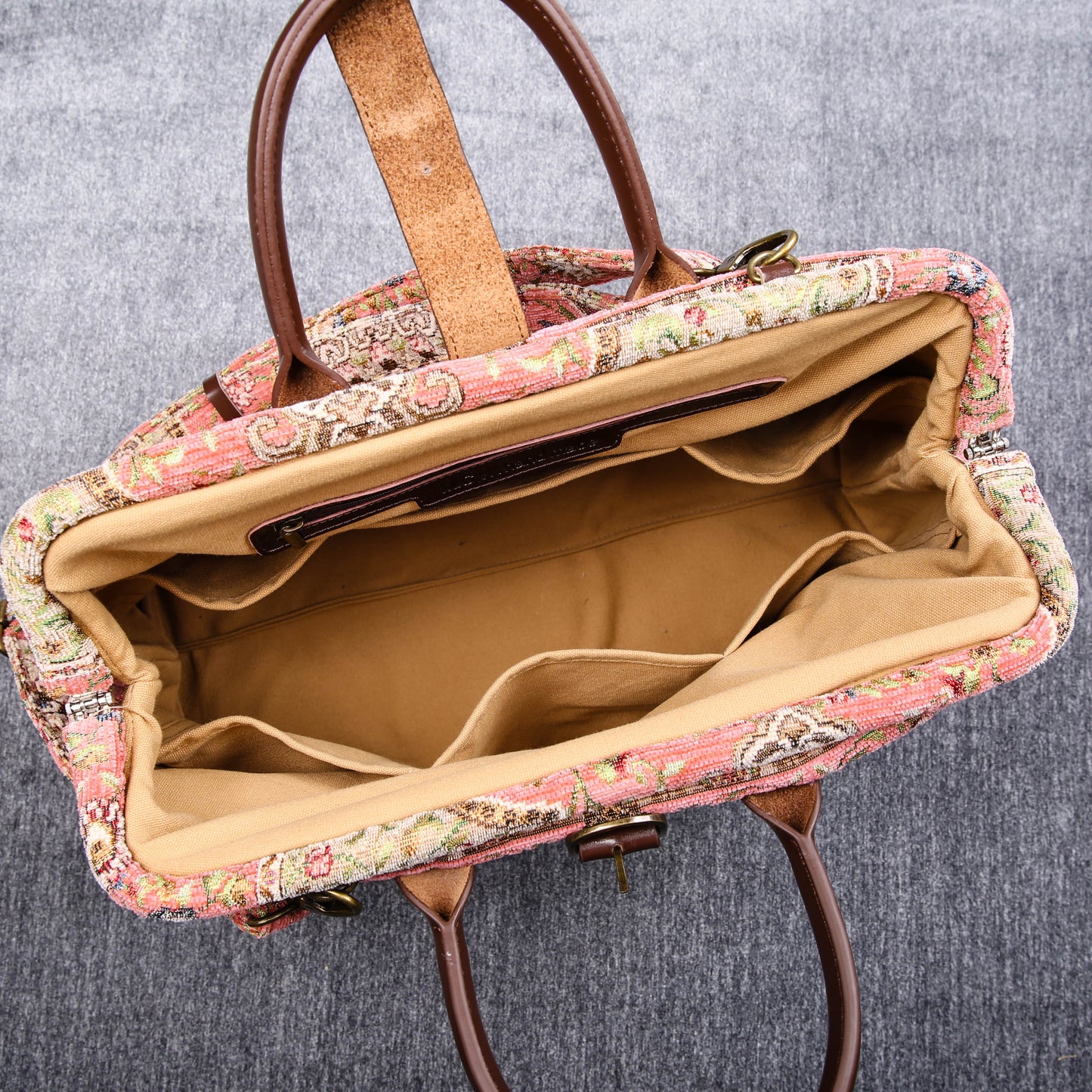 Mary Poppins Carpet Bag Oriental Pink