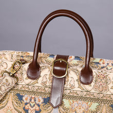Load image into Gallery viewer, Mary Poppins Carpet Bag&lt;br&gt;Golden Age Beige
