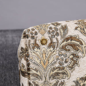 Mary Poppins Carpet Bag<br>Victorian Blossom Cream/Gold
