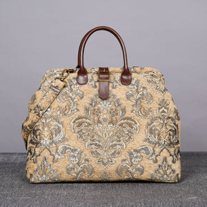 Mary Poppins Carpet Bag<br>Victorian Blossom Beige/Gold
