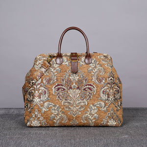 Mary Poppins Carpet Bag<br>Victorian Blossom Gold/Gold