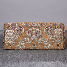 Load image into Gallery viewer, Mary Poppins Carpet Bag&lt;br&gt;Victorian Blossom Gold/Gold
