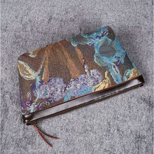 Load image into Gallery viewer, Carpet Makeup Bag&lt;br&gt;Abstract Blue
